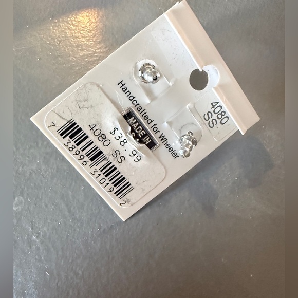 Sterling Silver Women's Hoop Earrings - Picture 4 of 4